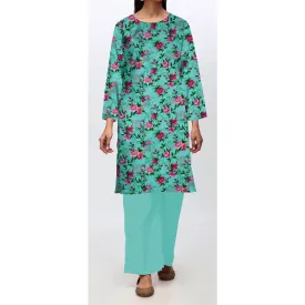 1 PC- Unstitched Digital Printed Bana Doriya Shirt PW4374