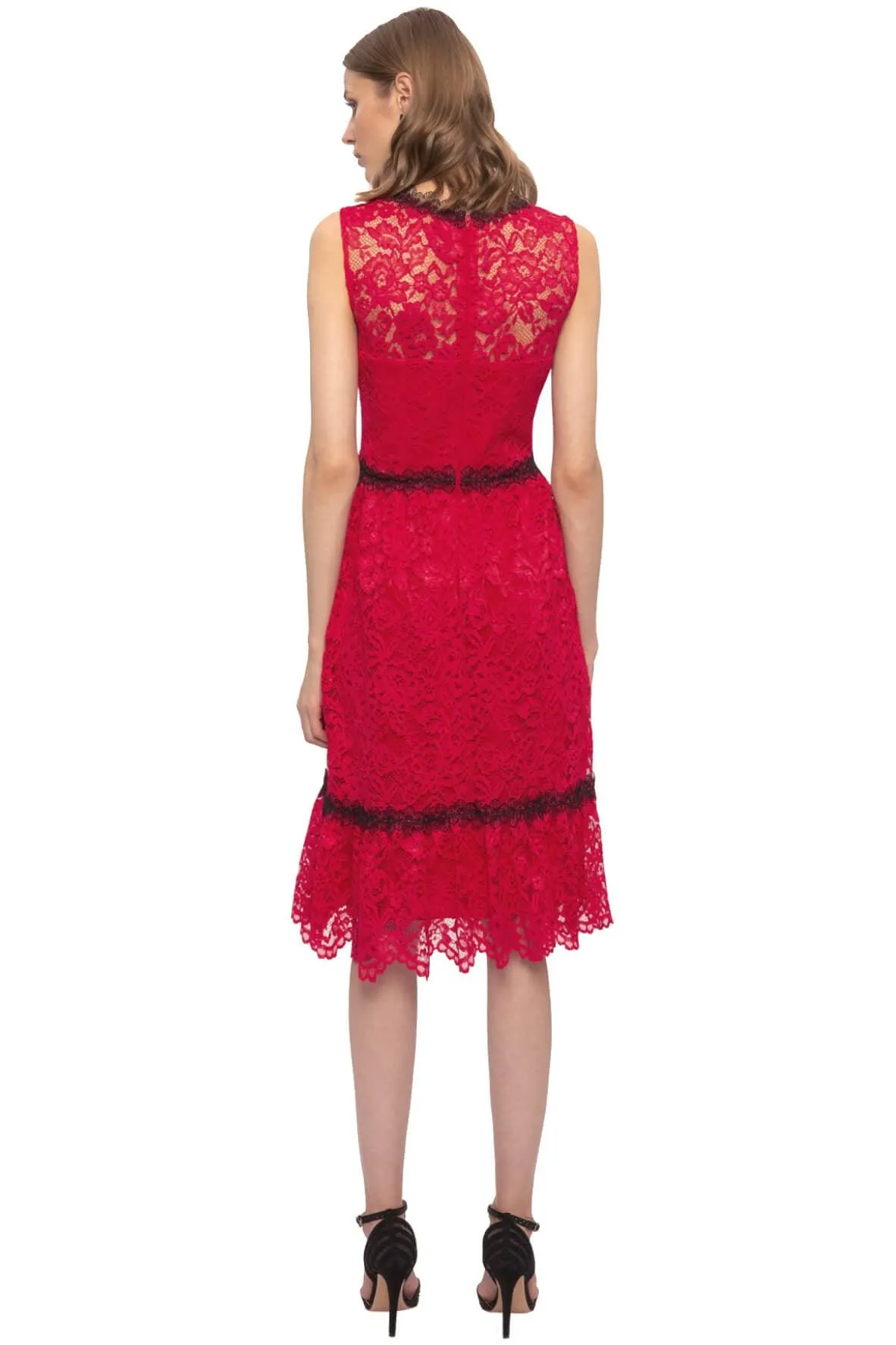 A-Line Lace Evening Dress