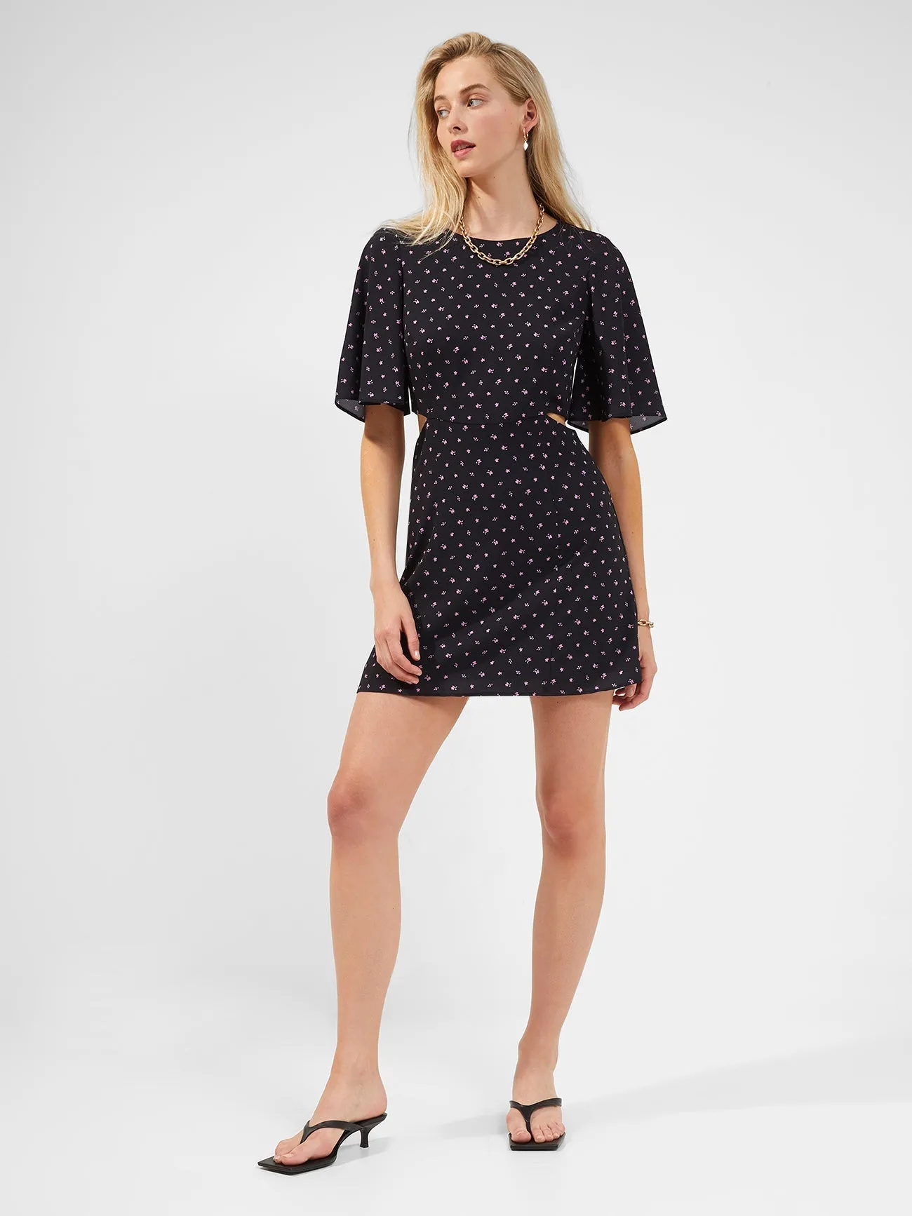 Augustine Verona Crepe Mini Dress