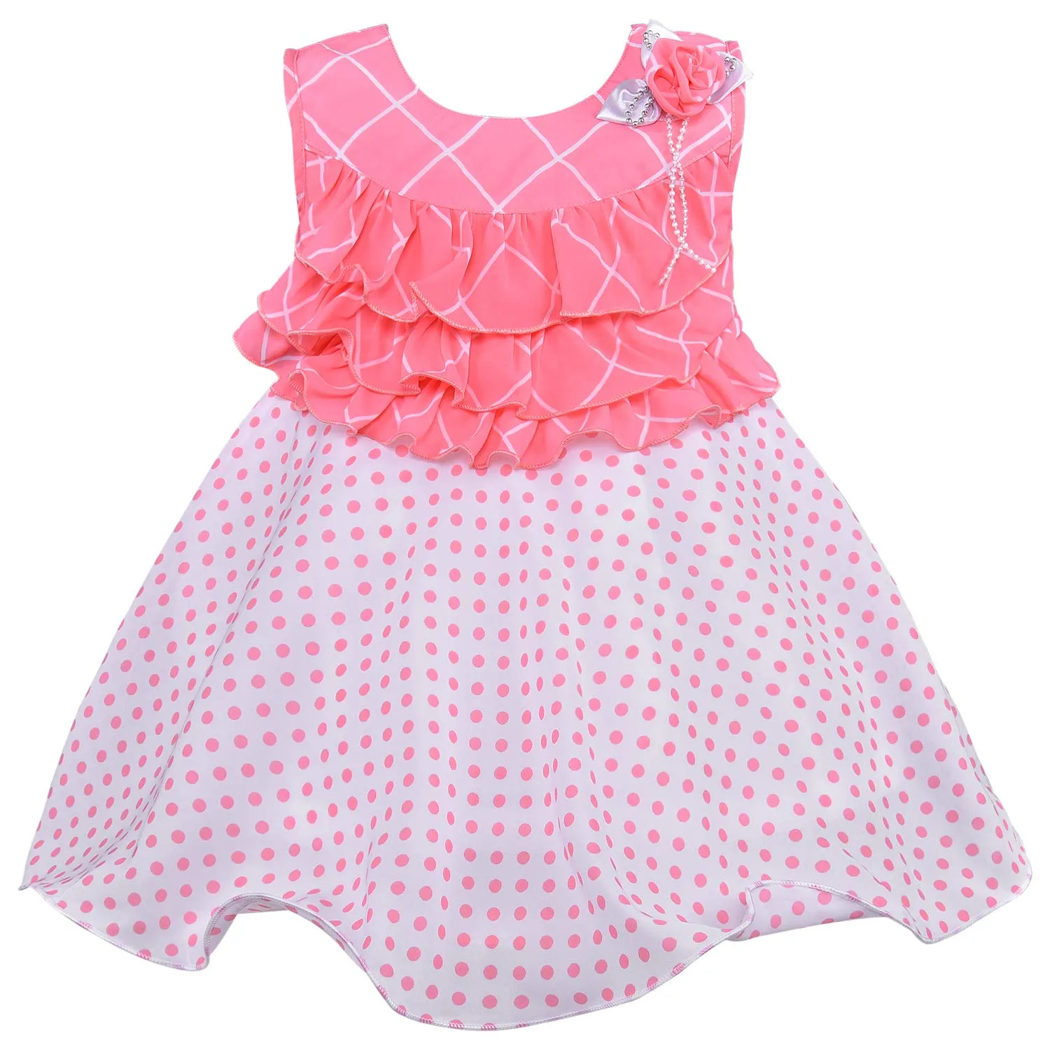 Baby Girls Dress Frock-fe2813pch