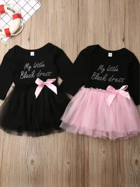 Baby "Little Black Dress" Tutu Dress