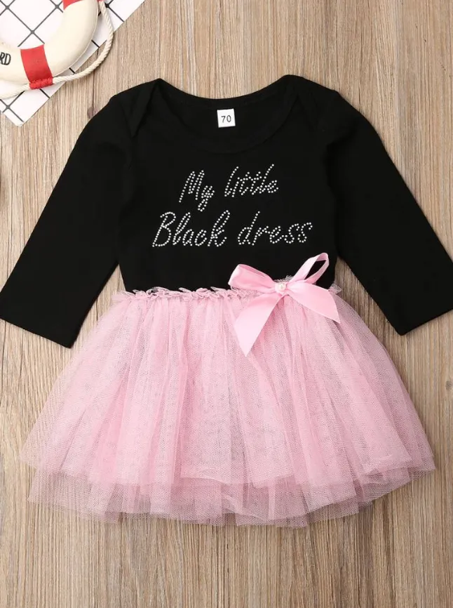 Baby "Little Black Dress" Tutu Dress