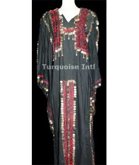 Bedouin Tribal Scarlet Dress