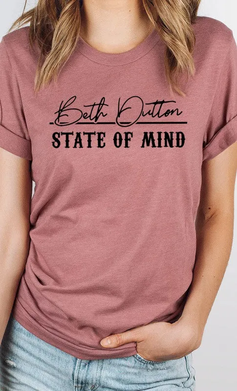 Beth Dutton State of Mind PLUS Graphic Tee