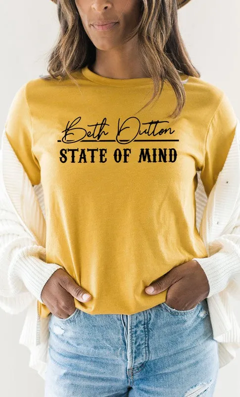 Beth Dutton State of Mind PLUS Graphic Tee