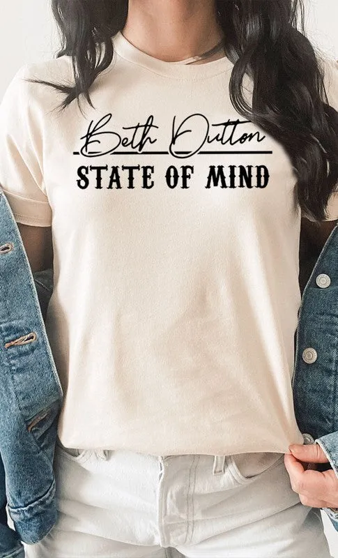 Beth Dutton State of Mind PLUS Graphic Tee