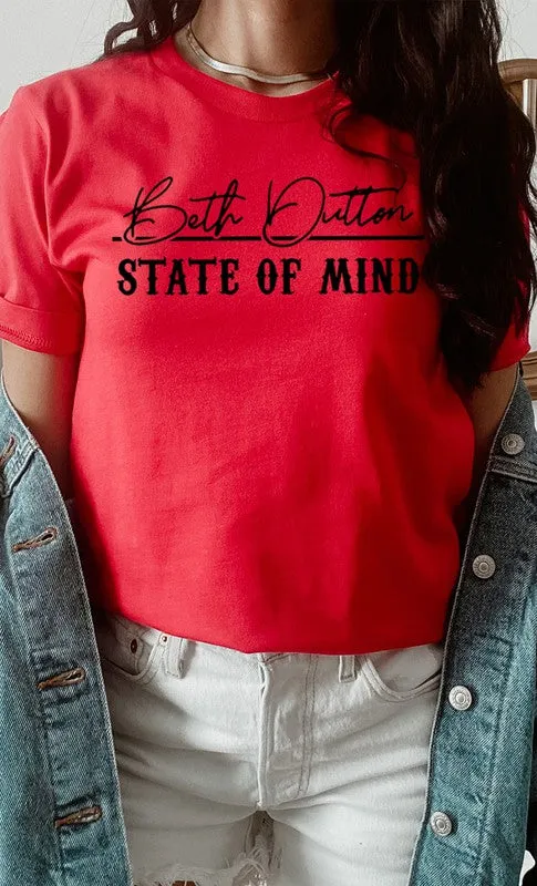 Beth Dutton State of Mind PLUS Graphic Tee