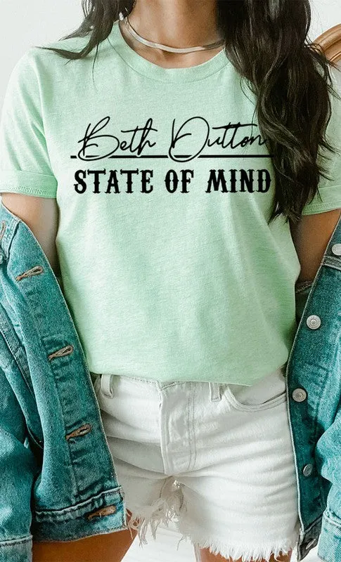 Beth Dutton State of Mind PLUS Graphic Tee