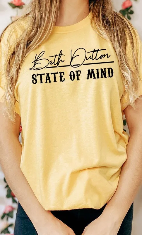 Beth Dutton State of Mind PLUS Graphic Tee