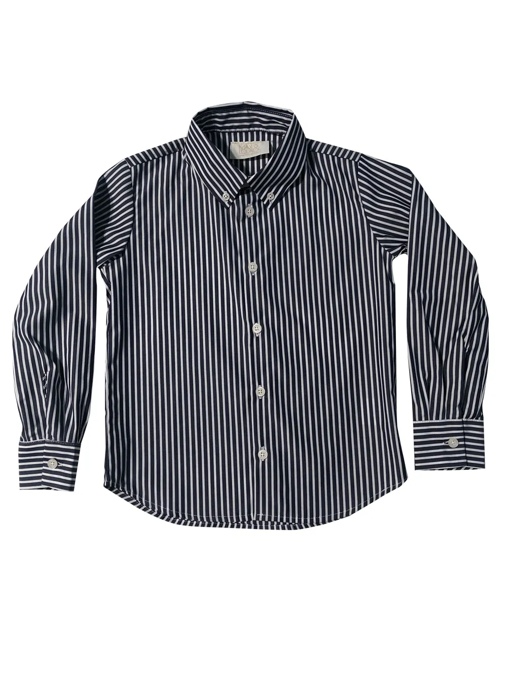 Chemlico Navy Striped Shirt