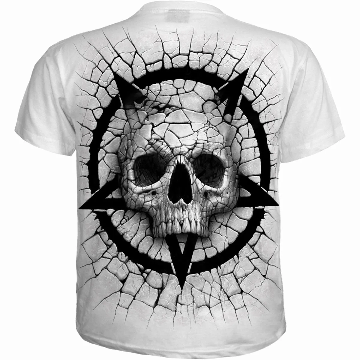 CRACKING UP - T-Shirt White