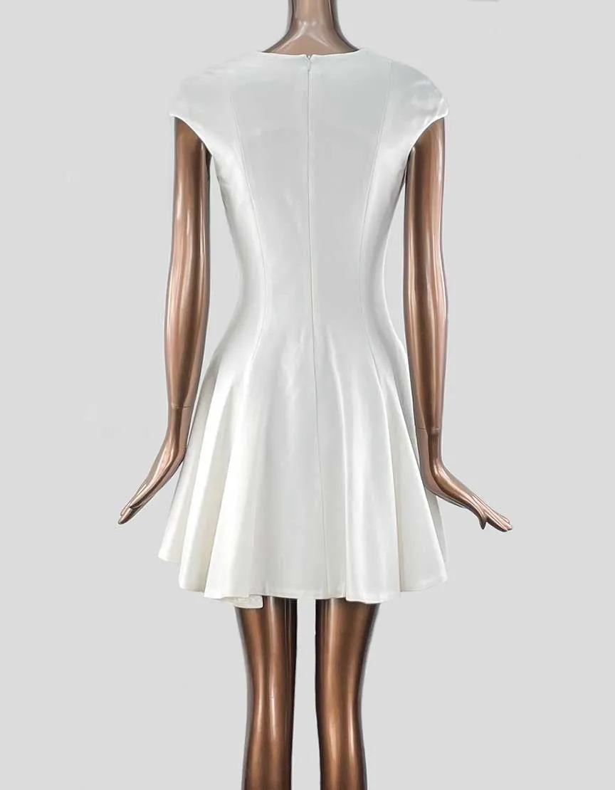 Cushnie Et Ochs A Line Dress In White Size 10 US