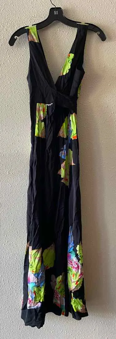 Cynthia Rowley Black Multi Size 2 Dress