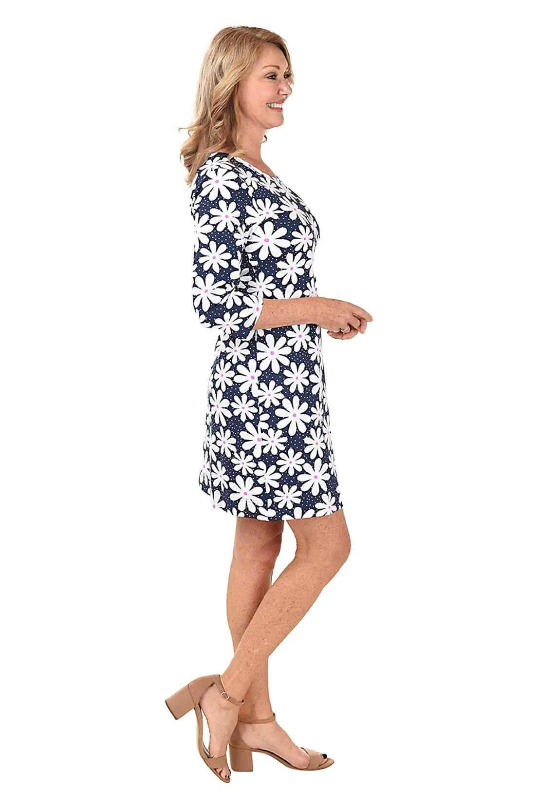 Daisy Dots UPF50  Travel Dress