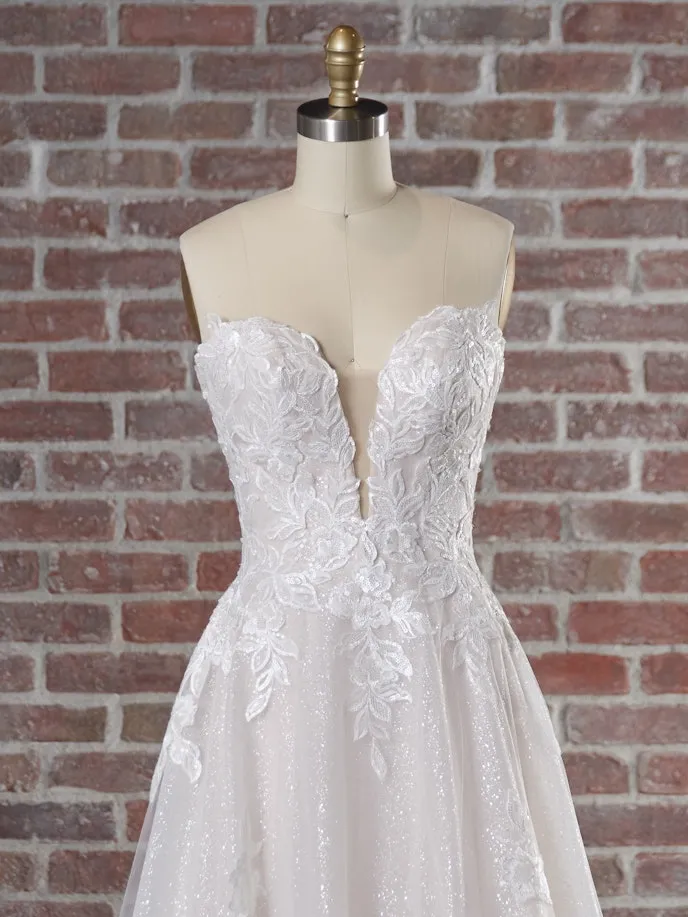 Dress 3573: Maggie Sottero "Britney" waist 34