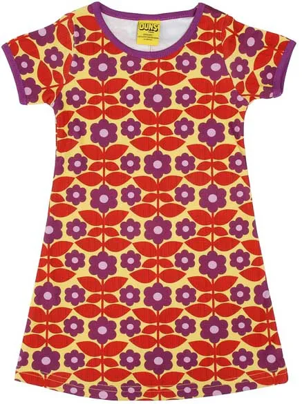 DUNS Short Sleeved A-line Dress - Kurbits