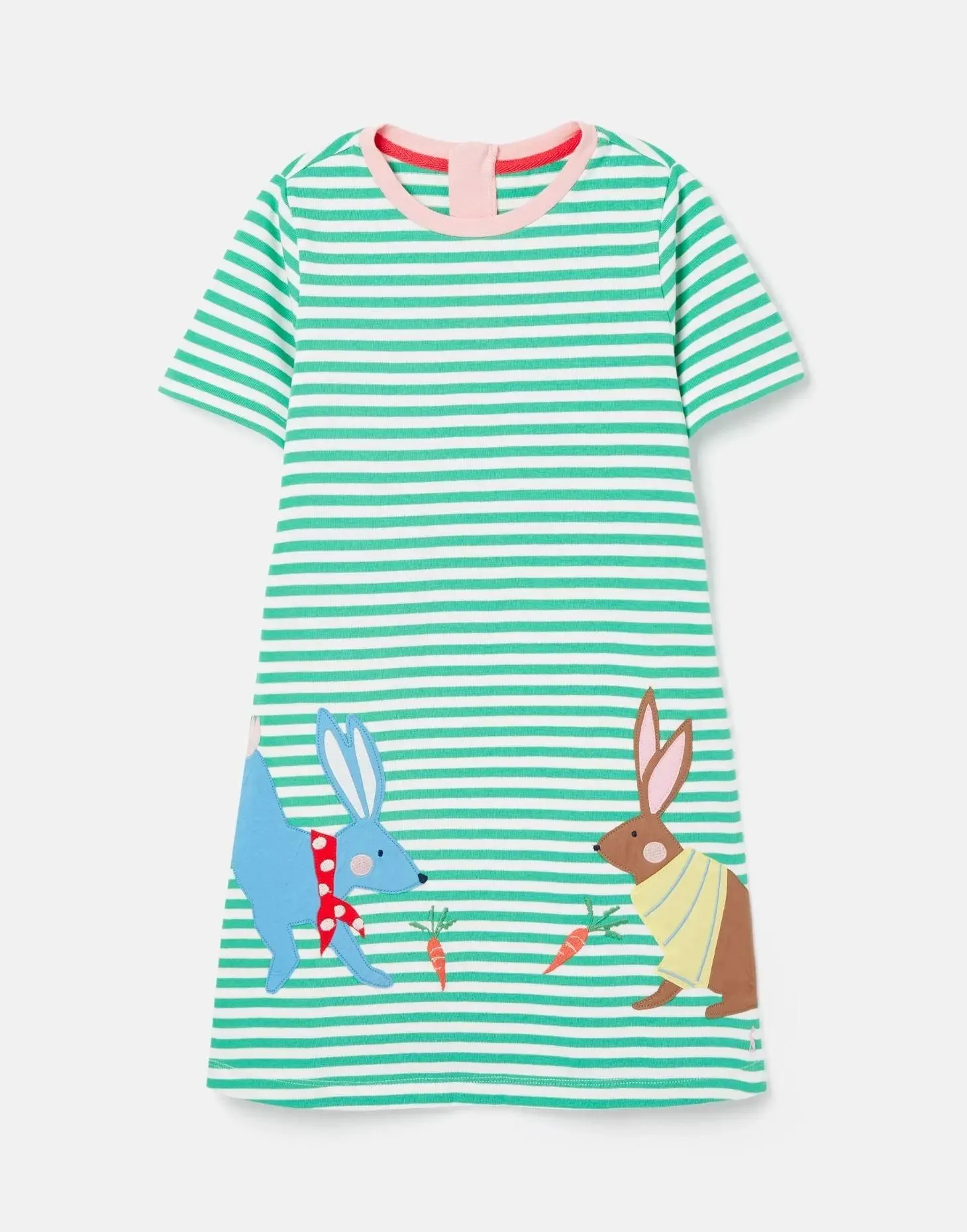 Girls Rosalee Short Sleeve A-Line Dress | Joules