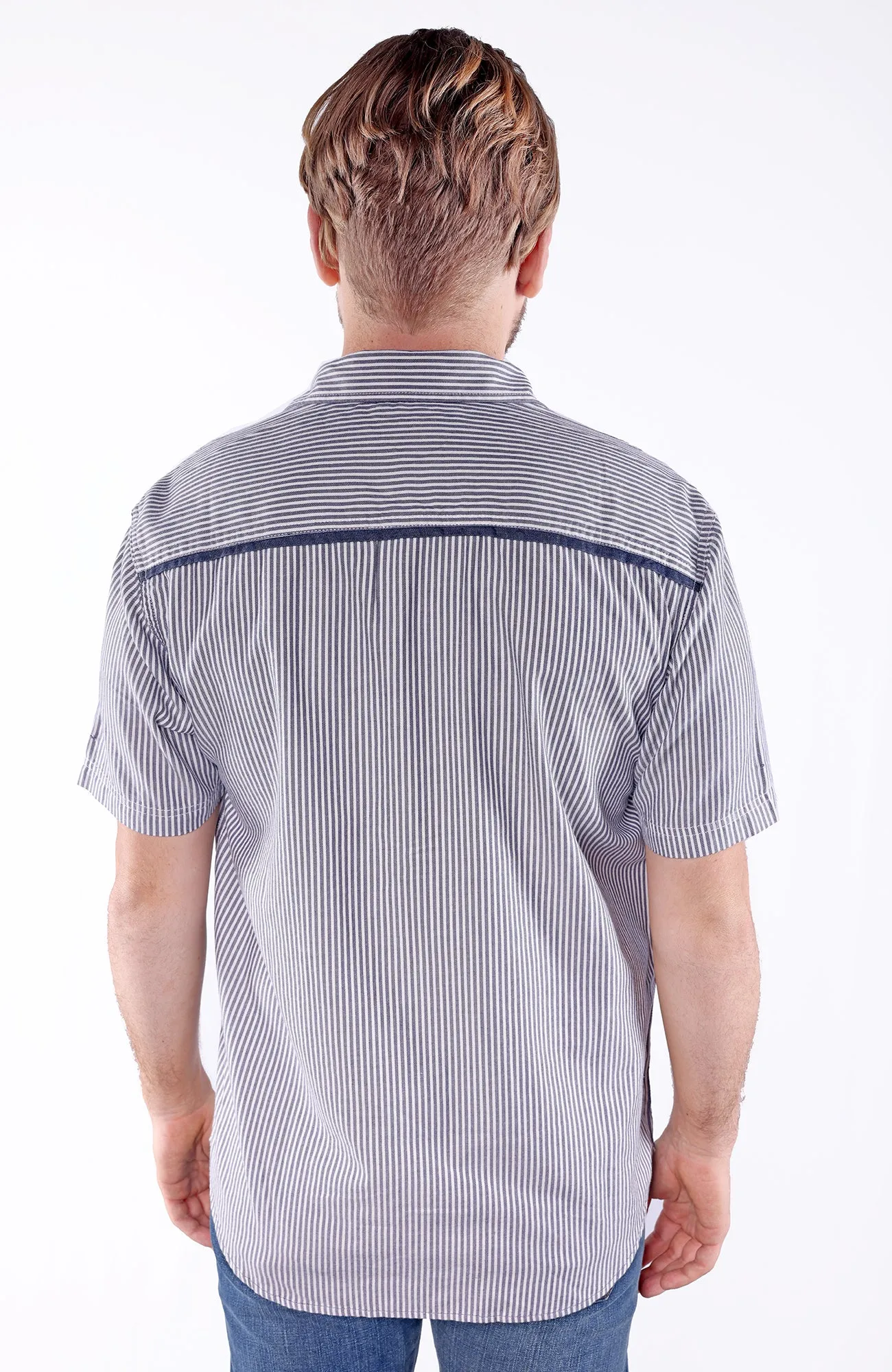 KURTIS | Short Sleeve Cotton Twill  Shirt