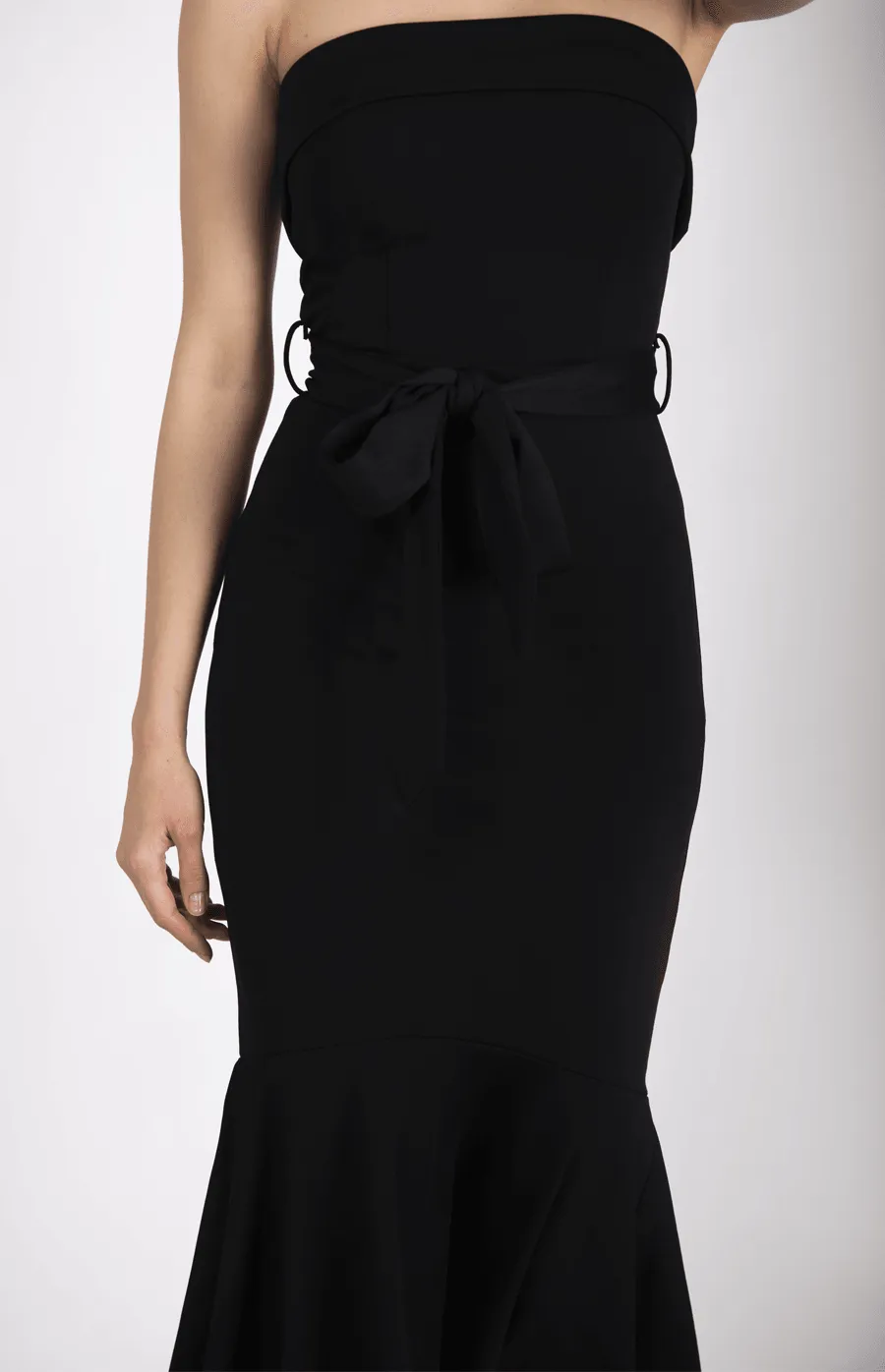 Layna Midi Dress Black