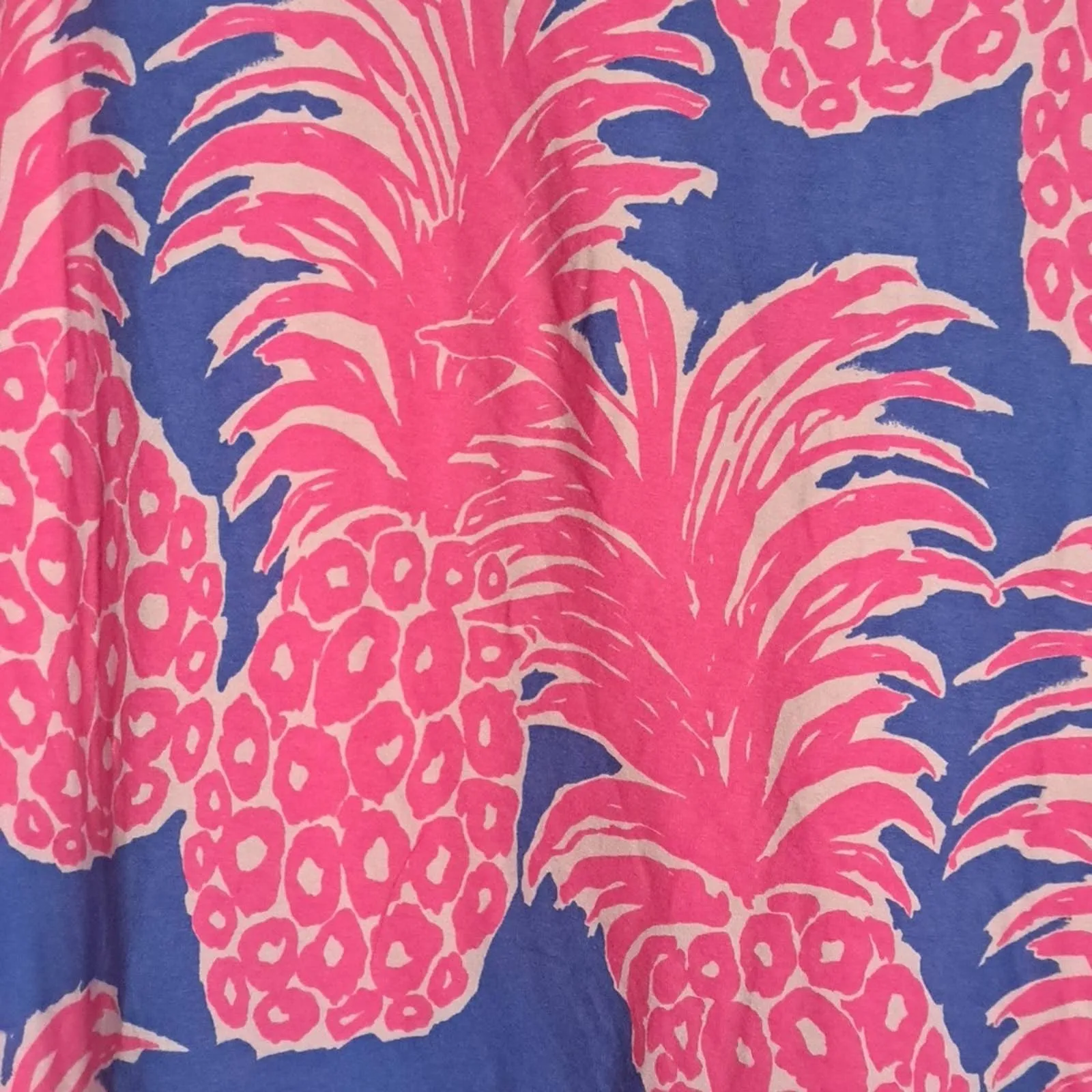 Lilly Pulitzer UPF Sophia Dress Blue Heaven Little Flamenco Small