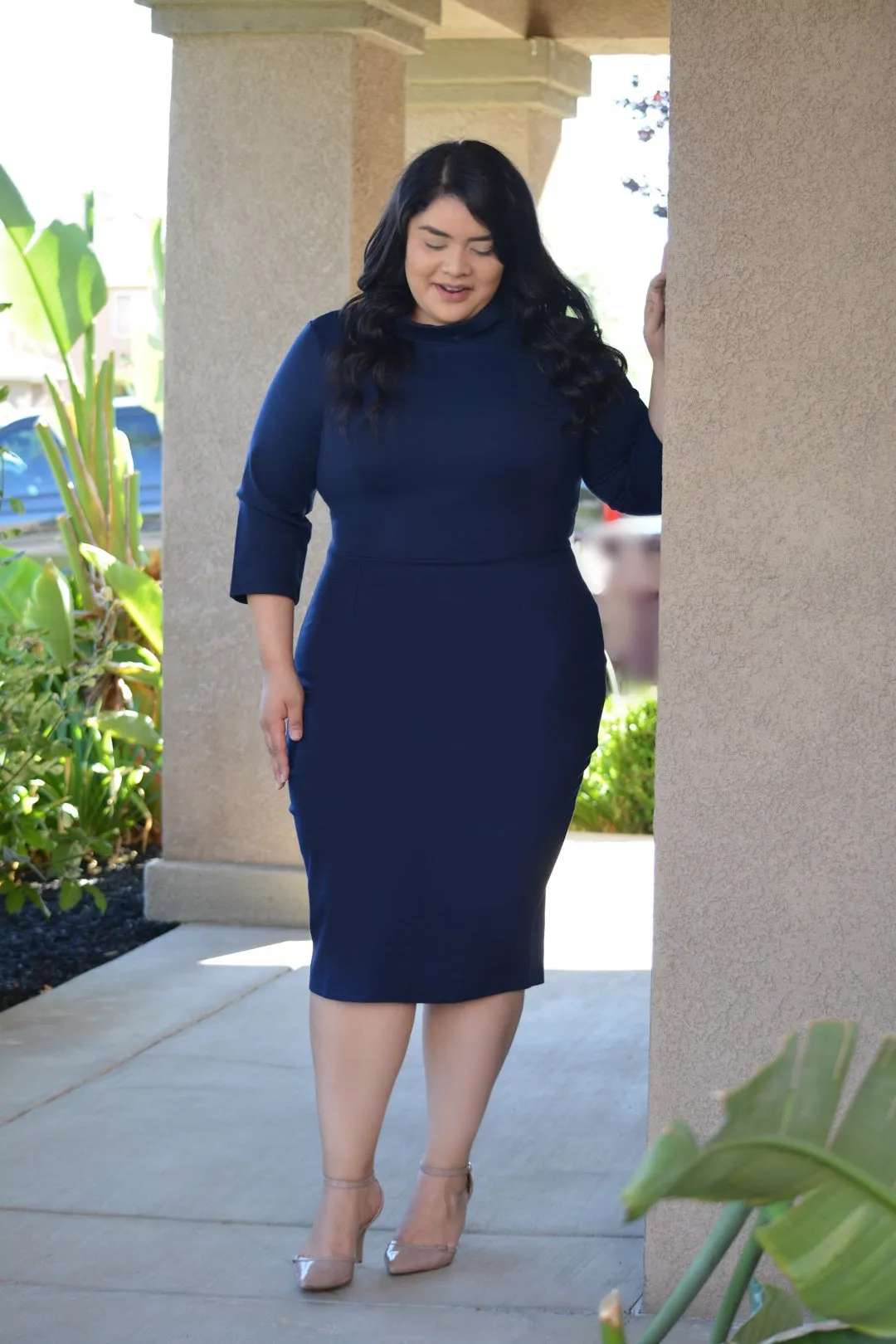 Milan Navy Dress