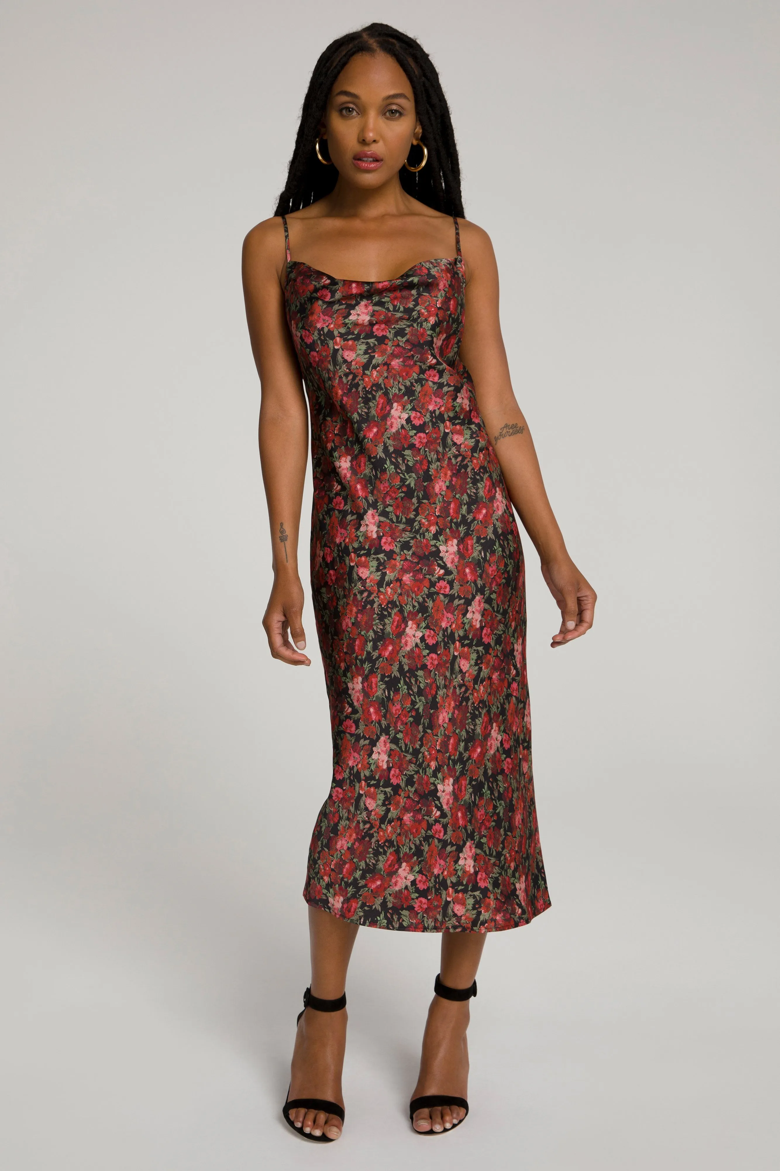 MOODY FLORAL SLIP DRESS | MOODY FLORAL001