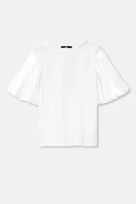 SAVA PLEAT BALLOON SLEEVE SHIRT