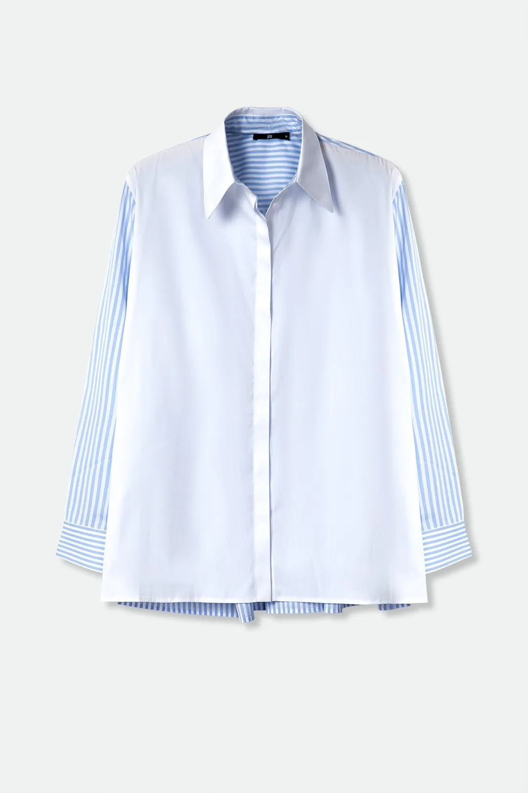 SCOUT PLEAT BACK SHIRT IN SOLID AND STRIPE