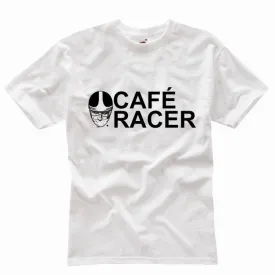 THE CAFE RACER WHITE T-SHIRT