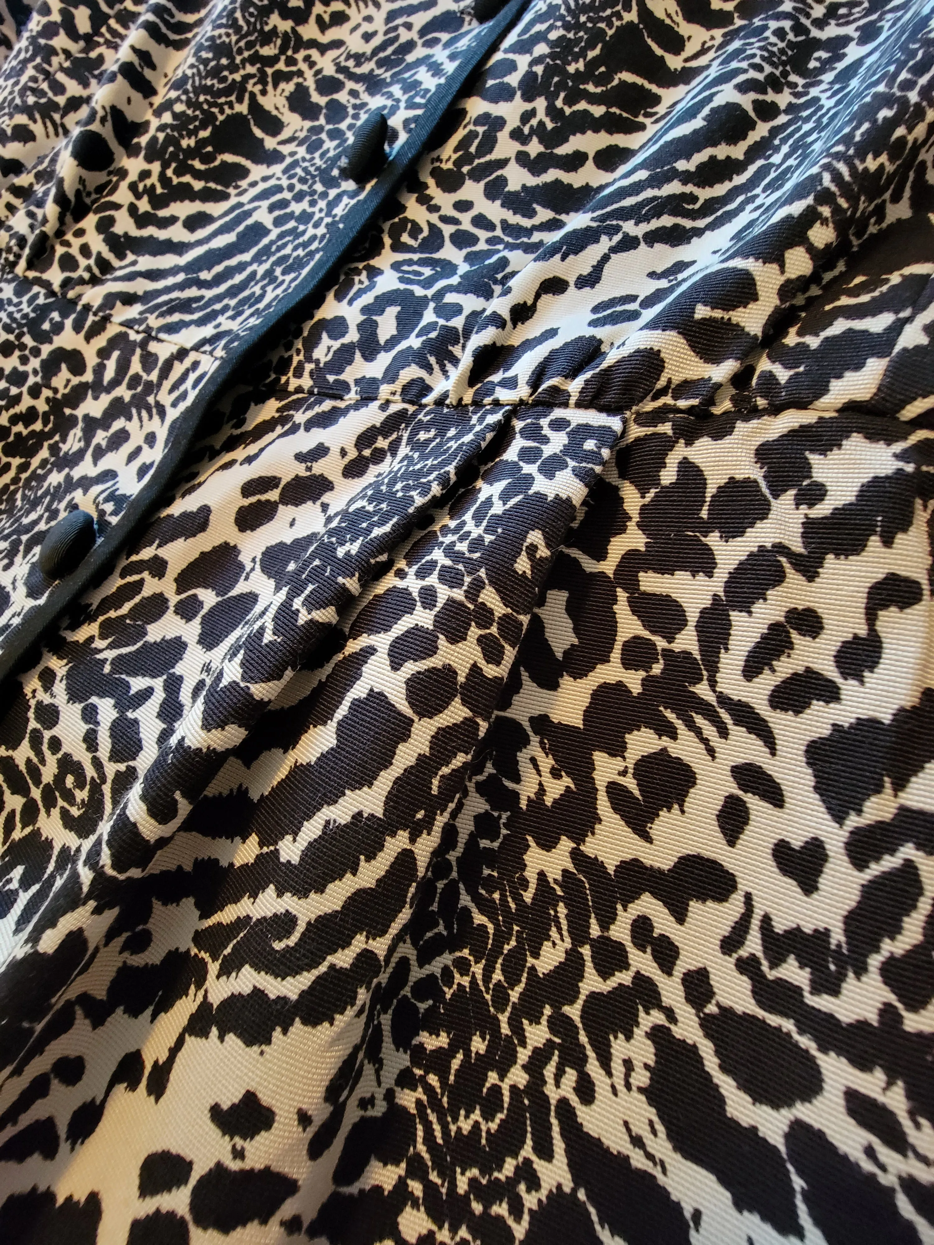 Vintage Animal Print Dress ILGWU