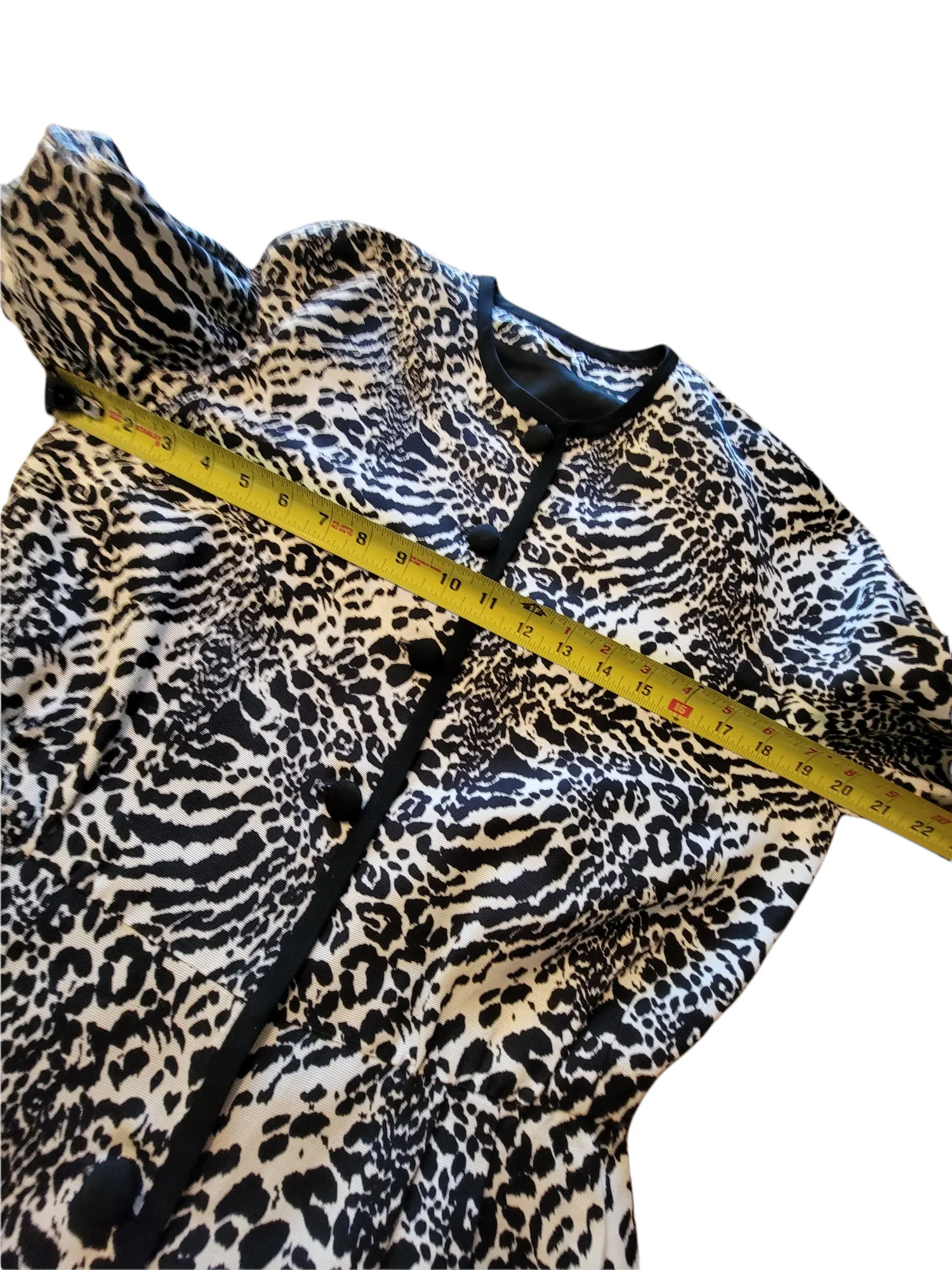 Vintage Animal Print Dress ILGWU