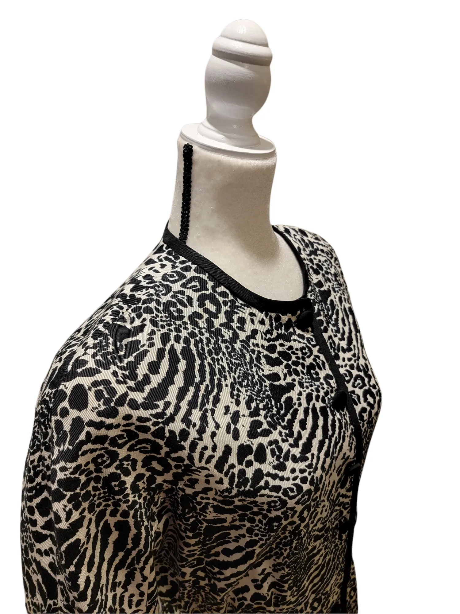 Vintage Animal Print Dress ILGWU