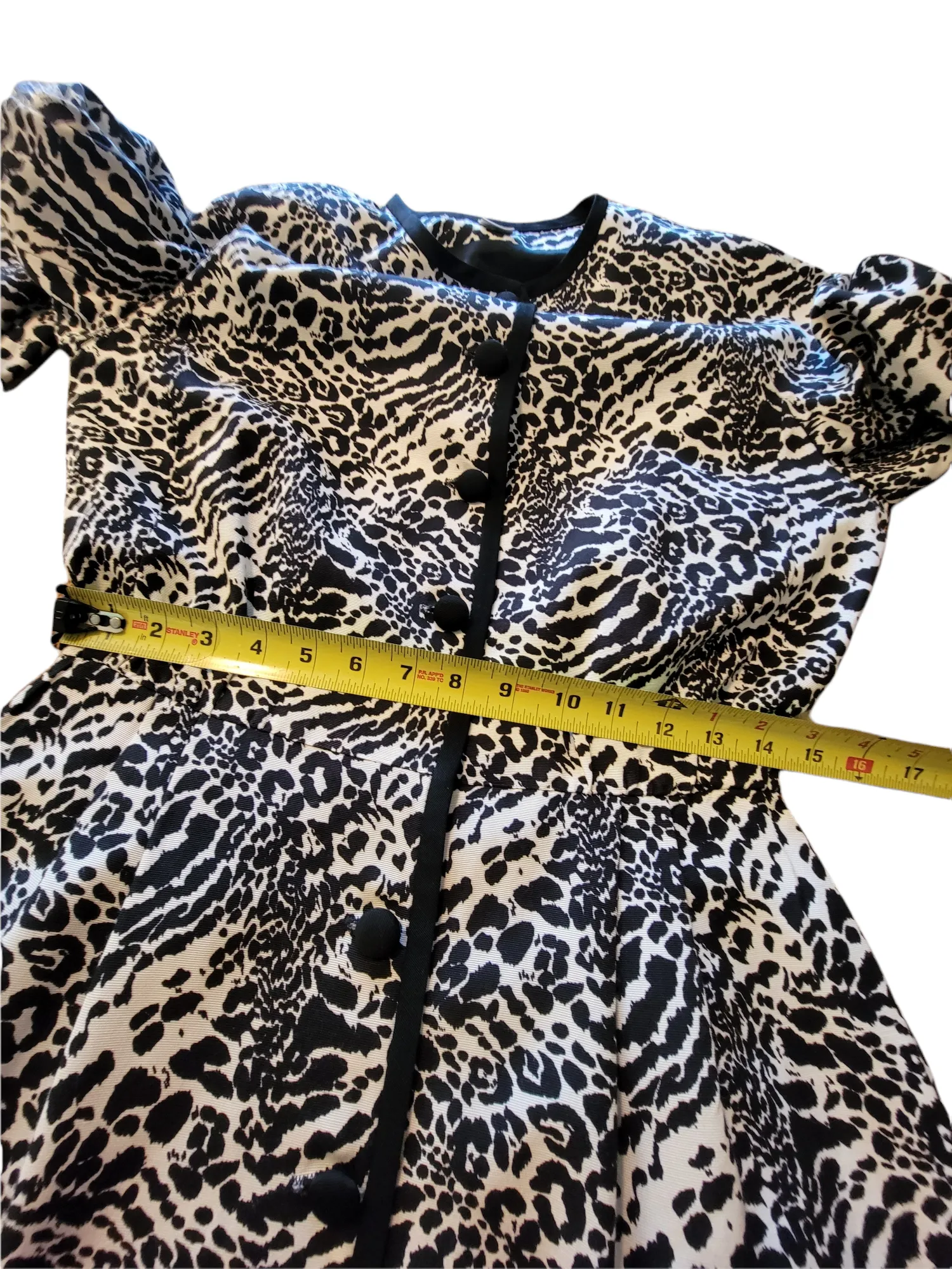 Vintage Animal Print Dress ILGWU